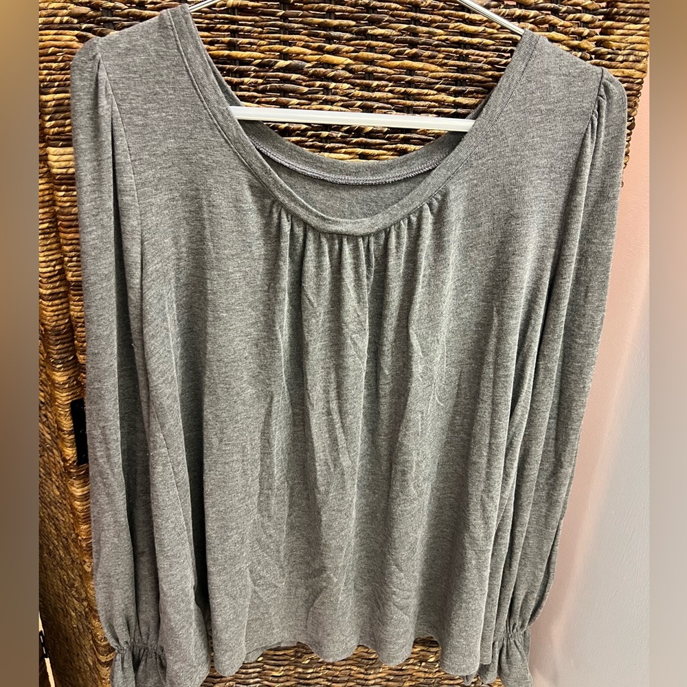 Gap- Womens Grey, Long Sleeve Shirt- Size: XSmall